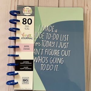 Happy Planner Guided Notebook